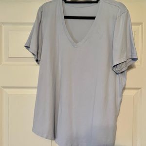 Lululemon Love Crewneck Tee size 14 Pastel Blue